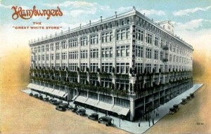 Hamburger's Giant Los Angeles Department Store, sold to the May Co. - today is Macy's