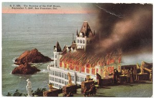 The Cliff House Burns in 1907