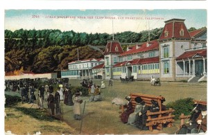 Ocean Blvd. Near the Cliff House, Sutro Heights, 1890's Postcard