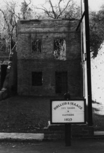 The Remains of Hullob & Isaacs Brick Store in Shasta, California WS 12/1753
