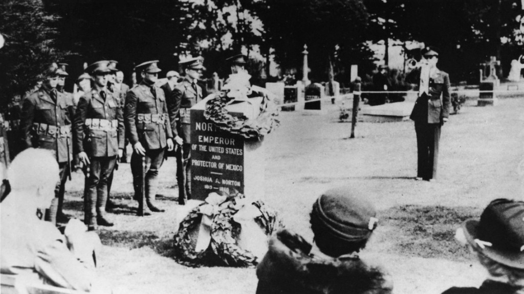 WS3989-^Emperor Joshua Abraham Norton ^Reburial-San Francisco,CA [1934]