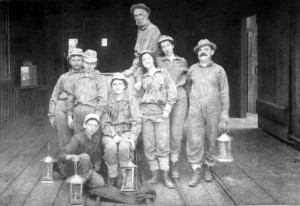 Men & Women worked in the completed Sutro Tunnel, #WS0213