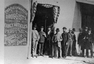 Fleishman's Tucson Drug Store, 1890's, #WS1266