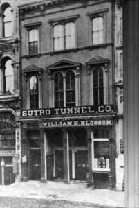 The Sutro Tunnel Office in San Francisco, WS3932