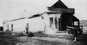 One of the Bibo Brothers' Store in Laguna, New Mexico, early 1900's #WS1324