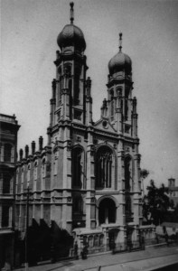 Temple Emanu-El of San Francisco before the 1906 Earthquake-Fire, WS1884