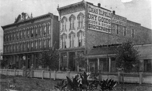 Charles Iifeld Store, Las Vegas, NM, circa 1886. #WS3185