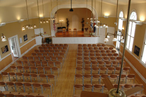 Modern Interior of the Cutler-Plotkin Jewish Heritage Center