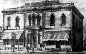 The Masonic Hall in Visalia, 1892, WS1850