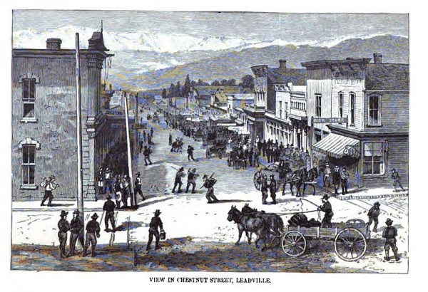 Leadville Postcard circa 1890.