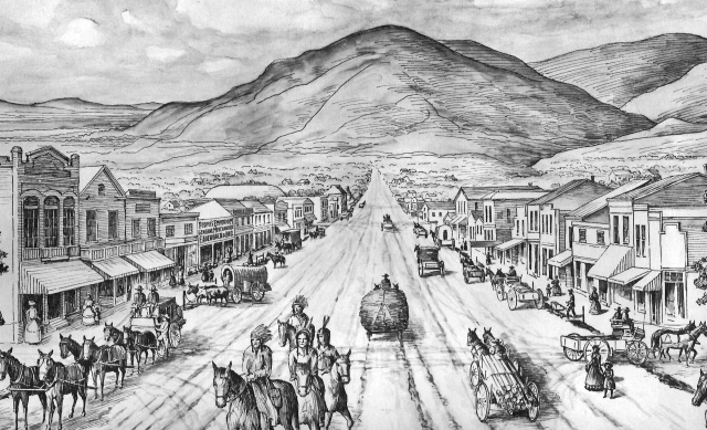 Salt Lake City, 1860's