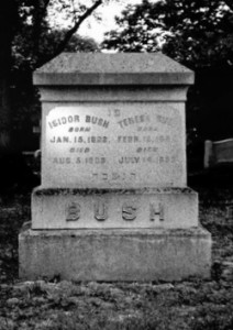 Isidore & Theresa Bush Gravesite