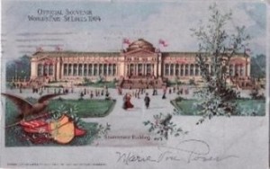 St. Louis World's Fair, Postcard