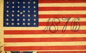American Flag 1876