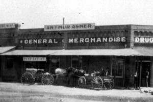 Asher Store in Mojave, 1902, #WS1390