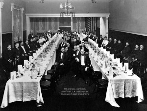 1907 B'nai B'rith Banquet at Al Levy's