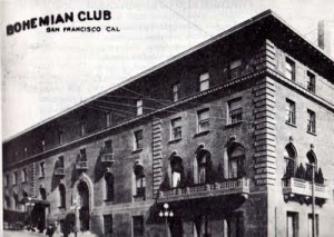 Bohemian Club of San Francisco, 1890s, Vintage Postcard