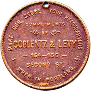 Coblentz & Levy Token, WSJH V45#4