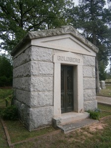 Goldberg Family Tomb in Jefferson, Texas, WS 45/4