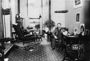 Dr. Jacob Levy in his office, 1900, San Francisco. #WS2021