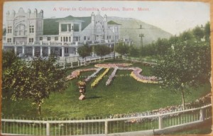 Columbia Gardens, Butte, Montana, Vintage Postcard