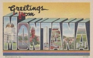 Montana Post Card