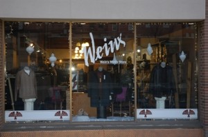 Wein's Men's Store today, Butte, Montana.