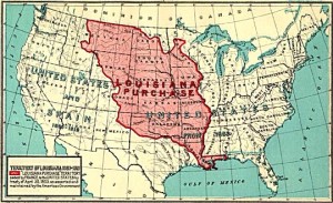 Early Map of the Louisiana Purchase