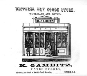 K. Gambitz Advertisement, Victoria, #WS0370