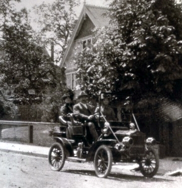 The Levy's owned and enjoyed one of the earliest automobiles in Victoria.