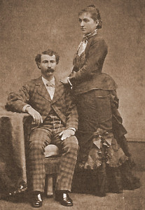 Henry and Mary Joseph Levy, 1870's, Independence, CA