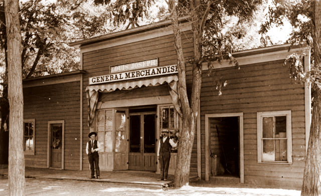 Louis Joseph's Joseph's Store-Big Pine, CA [1907] #WS2343