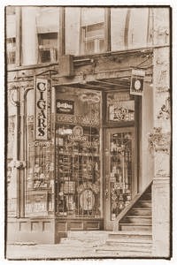 Typical Cigar Store in the 1890's, Vintage Postcard