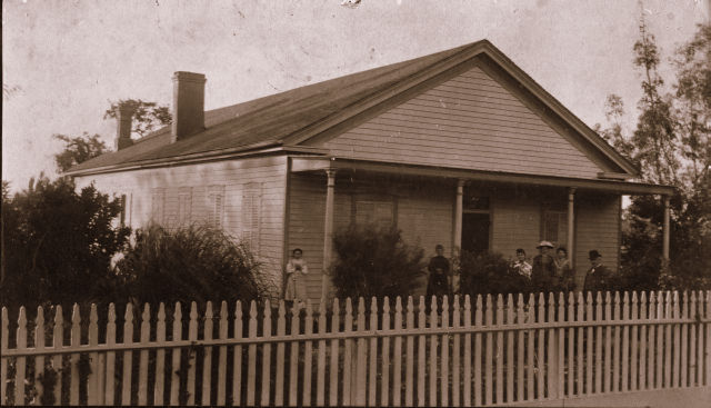 Edward Levy Residence in Folsom, 1890's, #WS2333
