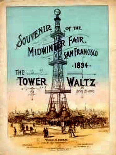 Midwinter Fair SF, 1894, Vintage Postcard