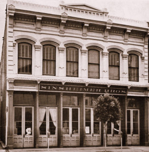 The Iron Fronted Sinsheimer Building of San Luis Obispo. #WS1651