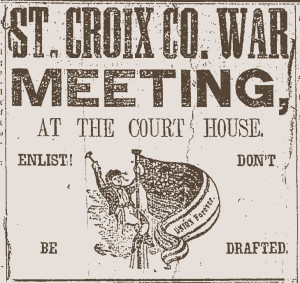 St. Croix Rifles Co. Adv. Minnesota 1860's